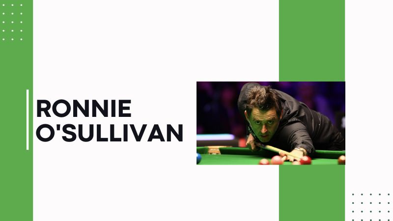 Ronnie O'Sullivan A Snooker Legend